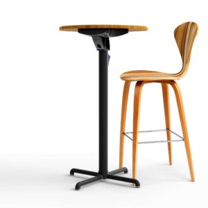 Swoose bar table in black