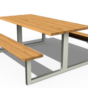 Outdoor Picnic Benches