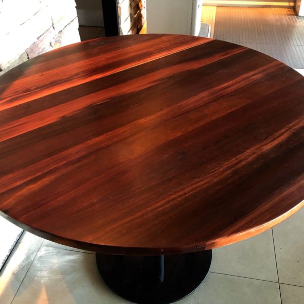 WA recycled hardwood tabletops 120cm.