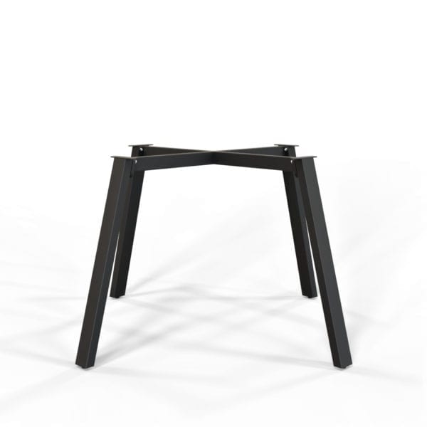 Hawk 180 dining height table base front view