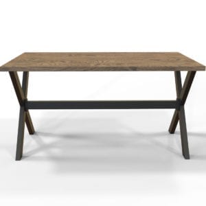 Baron restaurant table with solid timber table top.