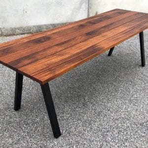 Delta Dining Table with merbau table top 220x100cm