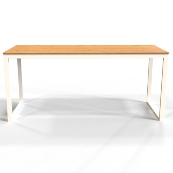 White bar table 2500x1000mm.