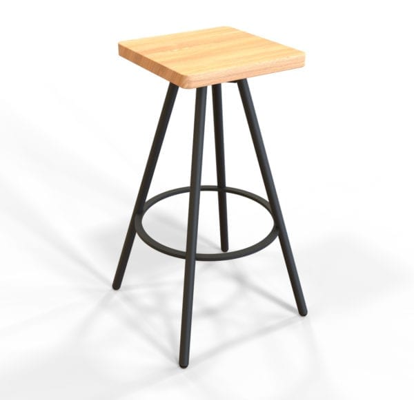 Orbit commercial bar stool.