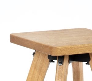 Sprit bar stool - wooden bar stool.