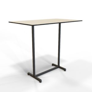 Bristol Twin Bar table base with a compact Laminate table top