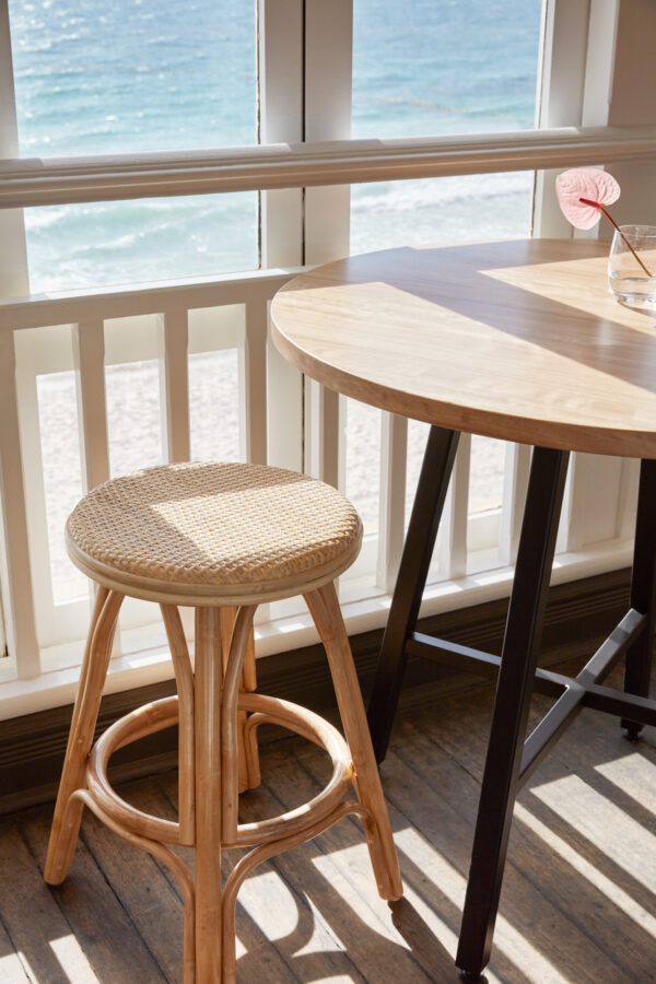 Commercial tables at Indigo Oscar, Cottesloe.