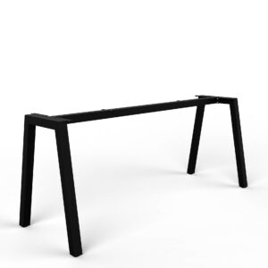 Hudson dining table base manufactured from 50x50mm tubular steel.