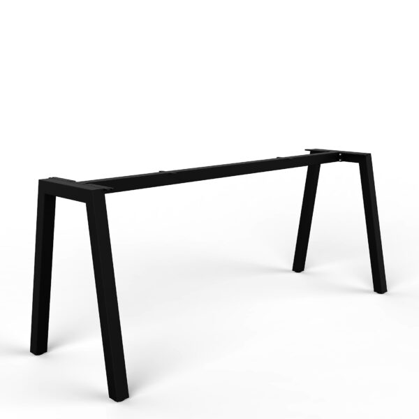 Hudson dining table base manufactured from 50x50mm tubular steel.